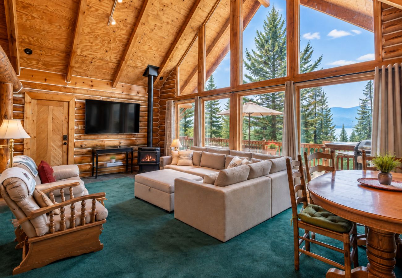 Cabin in Anaconda - Georgetown Lake Log Home Retreat