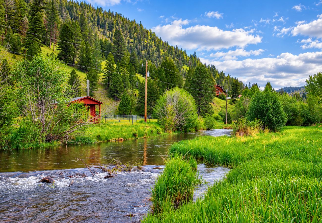 Cabin in Philipsburg - Cozy Rock Creek Cabin - Fly Fisher´s Retreat