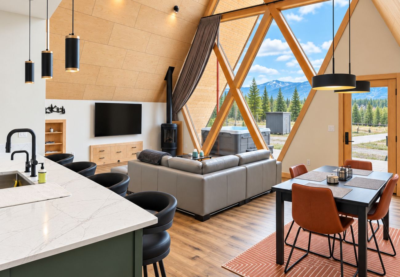 House in Anaconda - GTL A-Frame Main Cabin | Near Discovery Ski